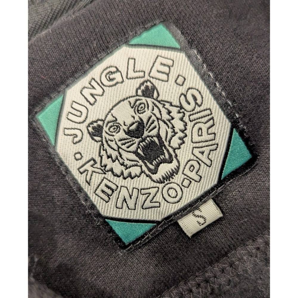 Kenzo Paris Embroidered Graphic Tiger Sweatshirt Size Small - Picture 7 of 8